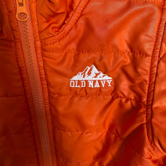 Orange Lightweight Quilted Puffer Jacket - Picture 4 of 11